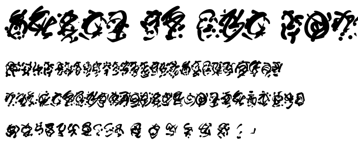 Runes of the Dragon font